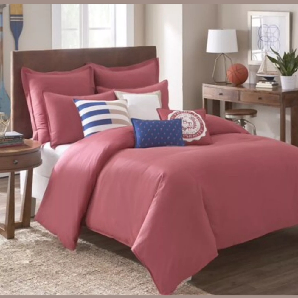 New Southern Tide Twin 2pc comforter SkipJack Red
